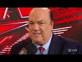 Heyman reveals that Reigns is returning to Raw to confront Rhodes Raw, March 13, 2023