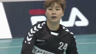 부산시설공단 vs 인천시청(210110) 권한나 cut