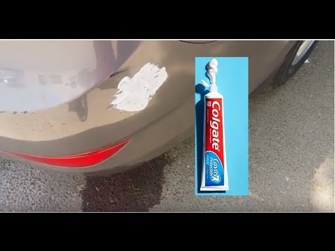 How To Remove Scratches From The Car At Home Using