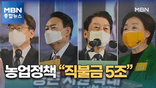 [대선 2022] 후보들 앞다퉈 농촌 지원책 제시…\