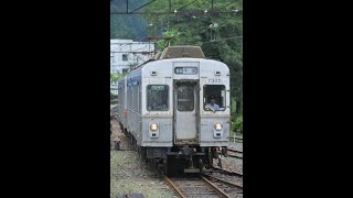 大井川鐵道7200系　千頭駅到着