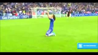 Bayern - Chelsea Champions league finals 2012:  Streaker celebrates Chelsea win