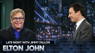 Elton John Answers Rapid-Fire Questions About His Most Perfect Song and More | Fallon Flashback