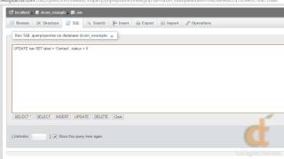 PHP Databases 1 - Lesson 9 - UPDATE Query