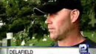 Delafield Cemetery Vandalized