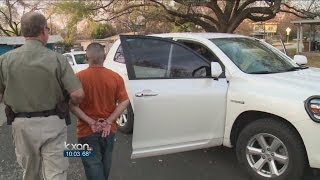 Serving warrants bring tense moments