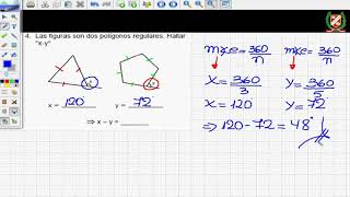 GEOMETRÍA polígonos regulares Tarea 09