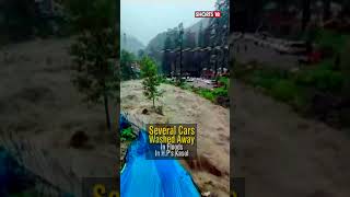 Heavy Rains In Himachal Pradesh Cause devastating Flash Floods | Himachal Floods 2023 | #Shorts