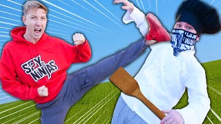 MY STALKER ARRESTED After Battle Royale with Chef vs Spy Ninjas