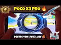 Wow🥵 Best Gameplay on poco x3 pro solo vs squad full gyro Destroying livik loby with Recording 😘