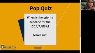 CSUF FAFSA & CA Dream Act Kickoff