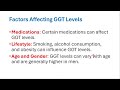 what is ggt blood test normal levels liver health