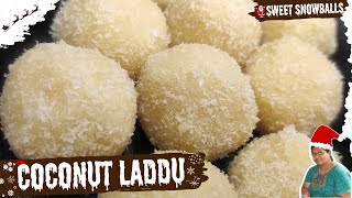 Warning: These Coconut Laddus Are Highly Addictive \u0026 Delicious