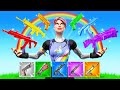 The *RAINBOW* Weapon Challenge in Fortnite!