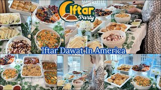 Dawat E Iftar In America 🌙Complete IFTAR Menue 🌿 RAMADAN Table Setup Idea 🌿