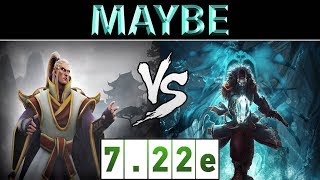 Maybe [Invoker] vs [Kunkka] ► CN Ranked ► Dota 2 7.22e