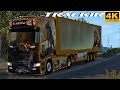 [TS-PC] ETS2 4K | FSG MAP | SCANIA S730 V8 (open pipe) | ARGIÈSANS 🇫🇷 - LUTTERBACH 🇫🇷