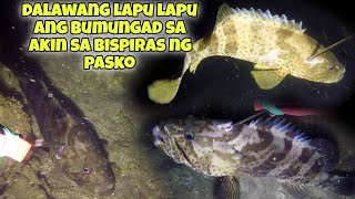 eps.199 DALAWANG MAMAW NA LAPU LAPU ANG BUMUNGAD SA AKIN SA BISPIRAS NG PASKO😱 #fishing #fish #gopro