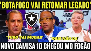 MÍDIA REPERCURTE NOVO TÉCNICO DO BOTAFOGO! CHEGADA DE NOVO CAMISA 10 DO GLORIOSO ABALA IMPRENSA!