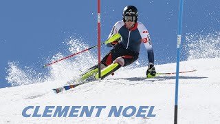 Let's get to know more.. Clement Noel French alpine skier slalom skiing talent de l'Equipe de France