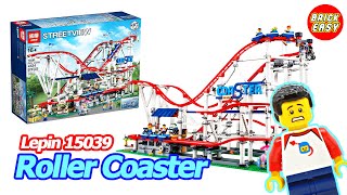 LEGO Roller Coaster | Lepin 15039 | Unofficial lego BRICK EASY