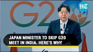 Japan’s ‘Unbelievable’ move surprises India; Foreign minister to skip G20 meet | Here's why
