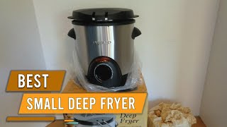 Top 5 Best Small Deep Fryers for French Fries/Fried Chicken/Food Truck/Chicken \u0026 Fish [Review 2023]