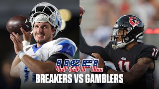 USFL Extended Highlights: New Orleans Breakers  vs. Houston Gamblers  - Week 10