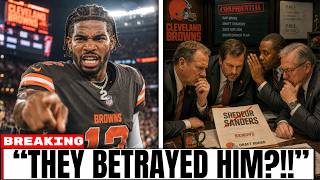 Browns Front Office EXPOSED for Secretly TURNING Against Shedeur Sanders Behind Closed Doors!