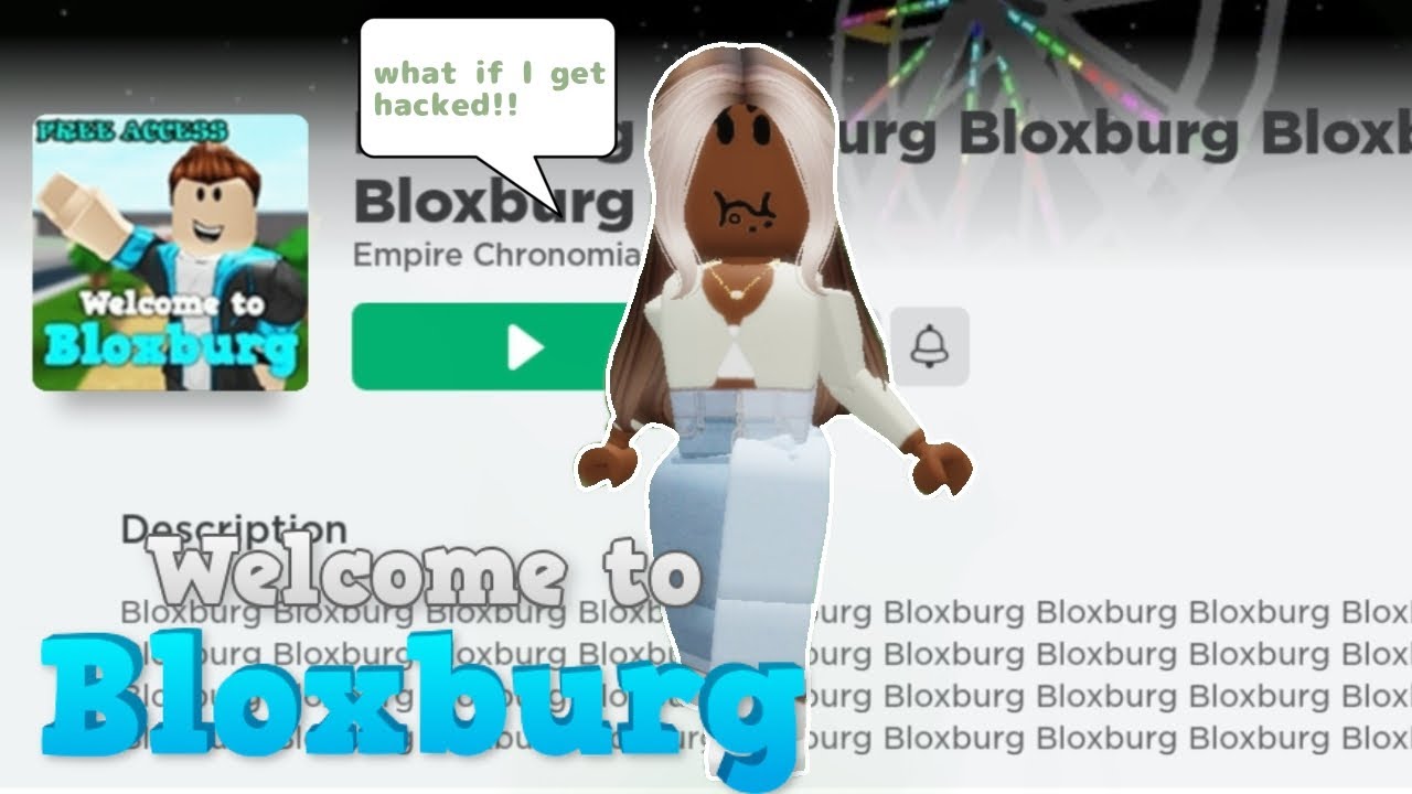 Play FREE Bloxburg Games On Roblox!(Hope I Don't Get Hacked!)||BUM BUM ...