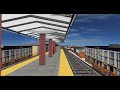 openbve staten island railway virtual fanning of tottenville bound r44s at stapleton