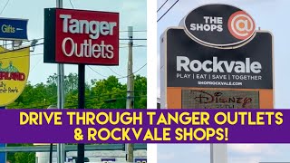 Tanger Outlets & Rockvale Shops Drive Through! Let’s See What’s Open! Lancaster Pennsylvania