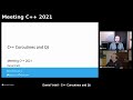 Daniel Vrátil - C++ coroutines and Qt - Meeting C++ 2021