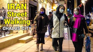 IRAN Walking Tour Chalus City after Nowruz 1401 Street Walking Iran walk 2022