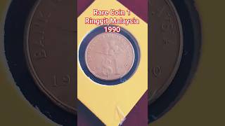 Inilah Rare Coin 1 Ringgit Malaysia 1990 #uangkuno #antique #vintagecoins #malaysiacoin