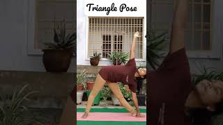 How To Do Trikonasana #shorts