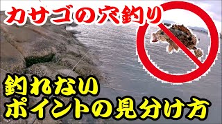 【穴釣り】カサゴ(ガシラ)が釣れないポイントの見分け方を紹介します！！　根魚は○○な釣り場では釣れない！？【根魚】【ロックフィッシュ】