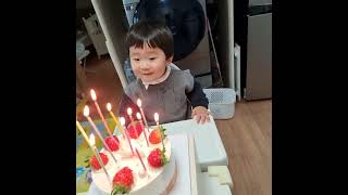 22개월 | 엄마 생일~생일축하합니다~^^  #Short