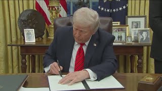 Latest News | President Trump doubles down on threat to Hamas