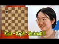 Cara Skakmatt dengan Gajah + Kuda   ||  FIDE Women Grandprix 2024 2025