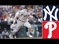 New York Yankees Highlights: vs Philadelphia Phillies | 7/30/24