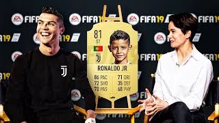 CARDS FIFA DOS FILHOS DE JOGADORES FAMOSOS!