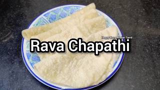 Rava Chapathi Recipe in Tamil | ரவா-ல  எப்பவும் உப்புமாவா?  இந்த Soft சப்பாத்தி Try செய்து பாருங்க!