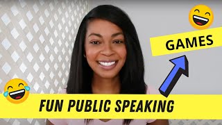 Public Speaking Activities