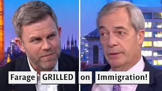 Sky News Journalist EXPOSES Nigel Farages Epic Immigration Flip-Flop!