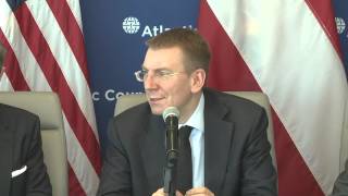 Remarks by Latvian Foreign Minister Edgars Rinkēvičs