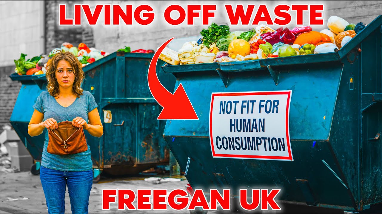 Dumpster Diving Freegan Lives Off Food Waste Youtube