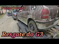 Resgatamos o Gol g3 do leilão do Senad, com volante travado,  precisou arrastar!