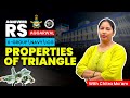 Properties of Triangles | MATHS with Chitra Maam | X-Group | Navy | ICG | THE TUTORS Academy