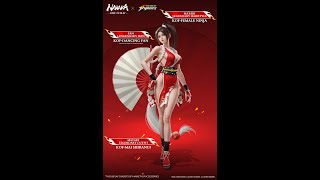 Naraka Bladepoint X King Of Figther - Mai Shiranui Gameplay